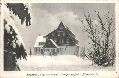 Zinnwald-Georgenfeld Obergeorgenfeld Kat. Altenberg