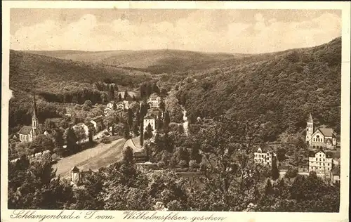 Schlangenbad Taunus Wilhelmsfelsen Kat. Schlangenbad