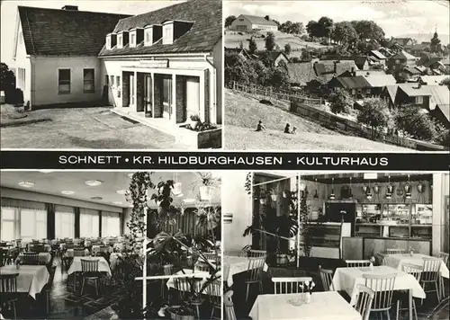 Schnett Hildburghausen Kulturhaus Kat. Masserberg