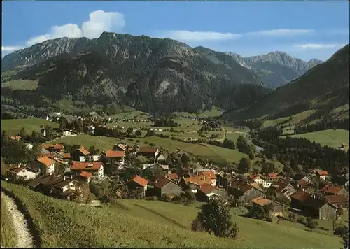 Vorderhindelang Allgaeuer Alpen Kat. Bad Hindelang