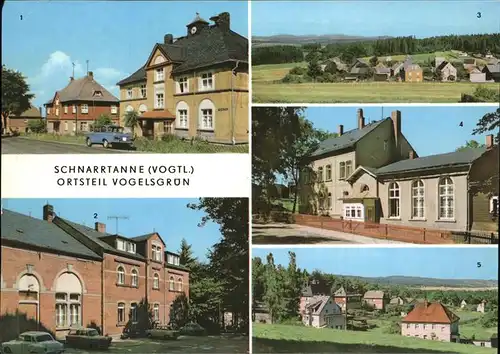 Schnarrtanne Gemeindeamt Ferienheim VEB Nema Kinder Kurheim Kat. Auerbach