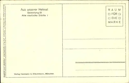 Spalt alte deutsche Staedte bei Nuernberg Kat. Spalt