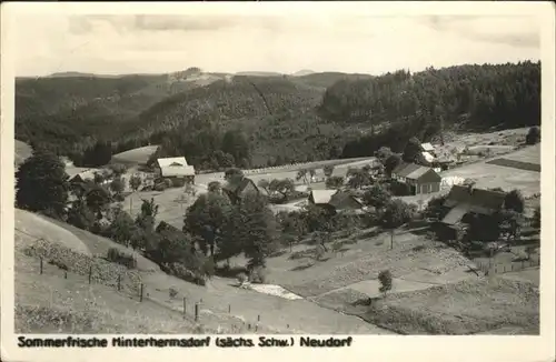 Hinterhermsdorf Neudorf Kat. Sebnitz