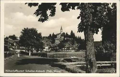 Scheibe-Alsbach Hoehenluftkurort Kat. Scheibe-Alsbach