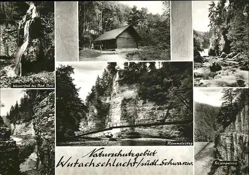 Wutach Wutachschlucht Kat. Wutach