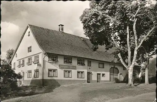 Moenchweiler Gasthaus Zum Hirsch Kat. Moenchweiler