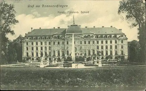 Donaueschingen Fuerstenberg Schloss Kat. Donaueschingen