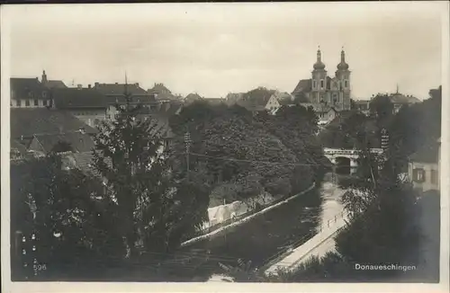 Donaueschingen Teilansicht Kat. Donaueschingen