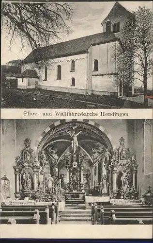 Hondingen Pfarr- u. Wallfahrtskirche Kat. Blumberg