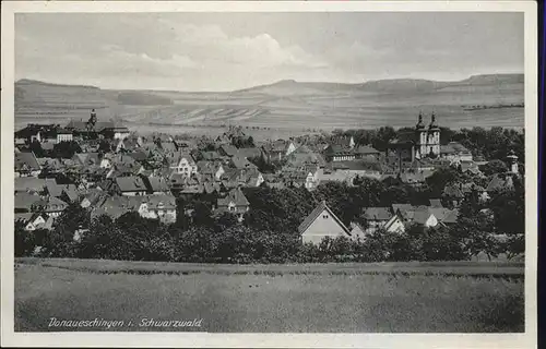 Donaueschingen Gesamtansicht Kat. Donaueschingen