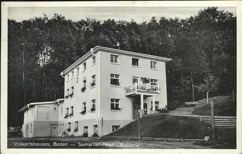 Volkertshausen Samariter-Haus Waldeck Kat. Volkertshausen