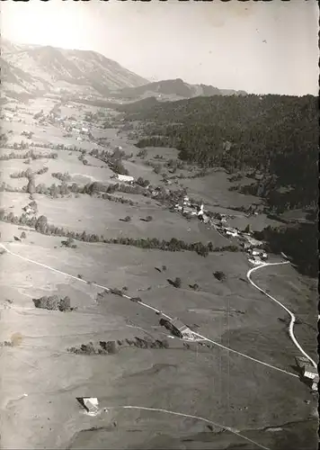 wz07351 Aach Oberstaufen Luftbild Kategorie. Oberstaufen Alte Ansichtskarten