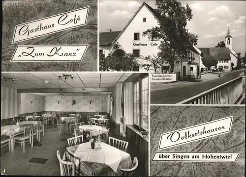Volkertshausen Gasthaus Zum Kranz Kat. Volkertshausen