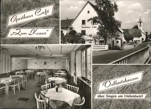 Volkertshausen Gasthaus Zum Kranz Kat. Volkertshausen