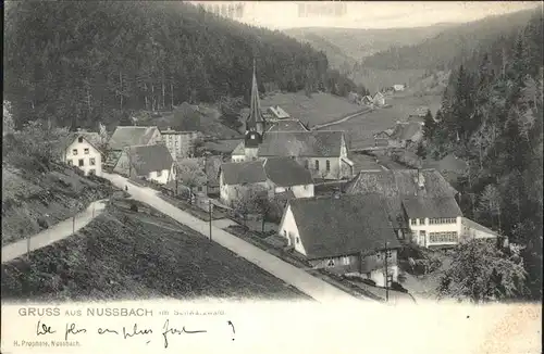 Nussbach Schwarzwald  Kat. Triberg im Schwarzwald