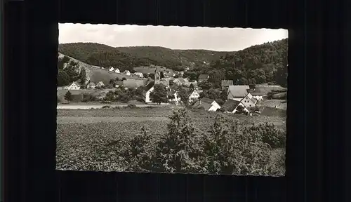 Indelhausen Totalansciht Kat. Hayingen