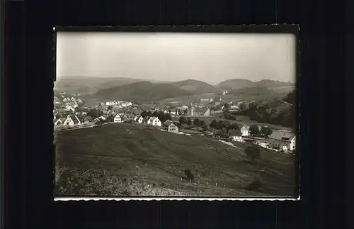 Allendorf Sauerland Teilansicht Kat. Sundern (Sauerland)