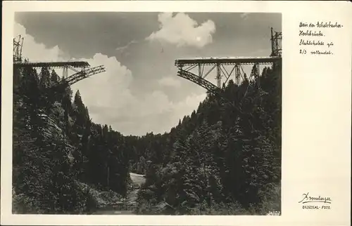 Echelsbach Ammer Hochbruecke Kat. Bad Bayersoien