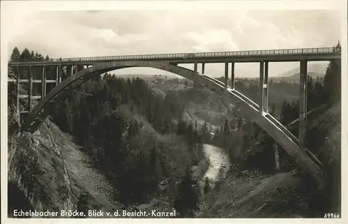 Echelsbach Bruecke Kat. Bad Bayersoien