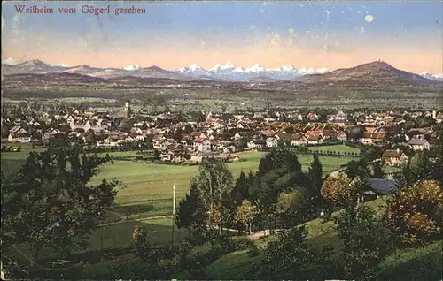 Weilheim Oberbayern  Kat. Weilheim i.OB