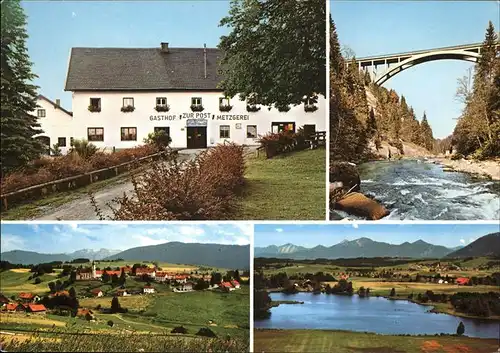 Wildsteig Gasthof Zur Post Kat. Wildsteig