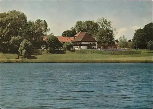 Hirschberg Weilheim Oberbayern Hotel Forsthaus am Haarsee Kat. Weilheim i.OB