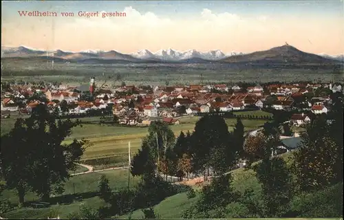 Weilheim Oberbayern  Kat. Weilheim i.OB