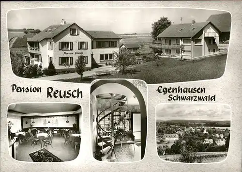 Egenhausen Wuerttemberg Pension Reusch Kat. Egenhausen