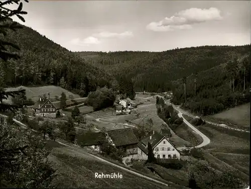 Calmbach Gasthof Pension rehmuehle Kat. Bad Wildbad