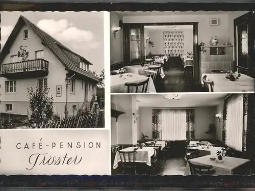 Liebelsberg Cafe Pension Troester Kat. Neubulach
