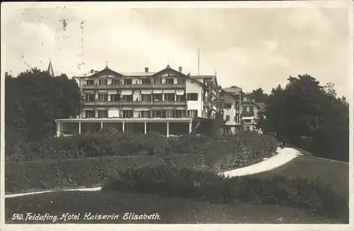 Feldafing Hotel Kaiserin Elisabeth Kat. Feldafing