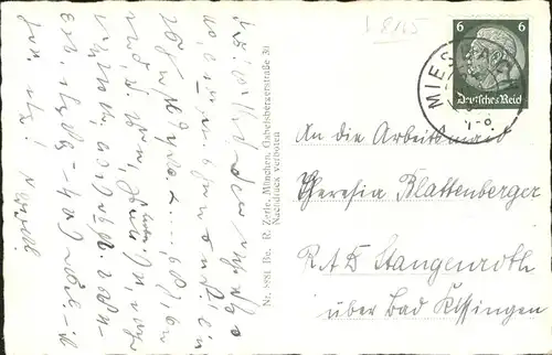 Birkenstein  Kat. Fischbachau