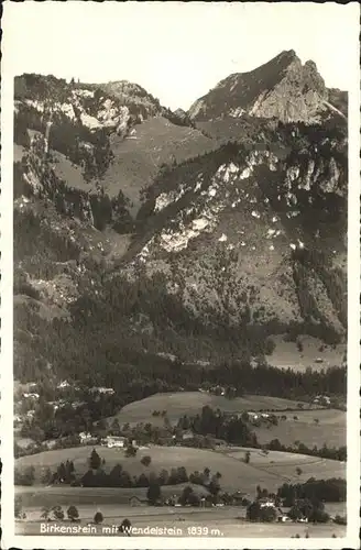 Birkenstein Wendelstein Panorama Kat. Fischbachau