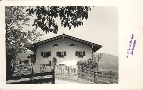 Birkenstein Landhaus Bichler Kat. Fischbachau