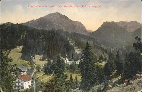 Birkenstein Wendelstein Wallafahrtskapelle Kat. Fischbachau