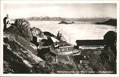 Wendelstein Berg Wendelsteinhaus Wilder Kaiser Grossglockner Kat. Bayrischzell