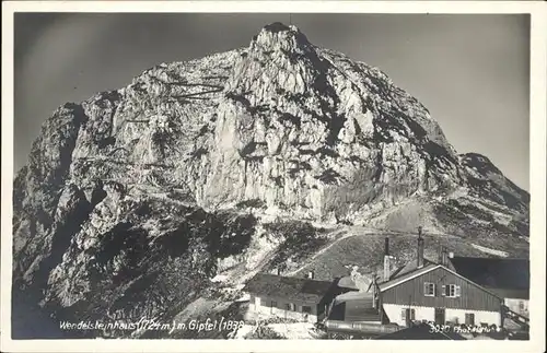 Wendelstein Berg Wendelsteinhaus Kat. Bayrischzell