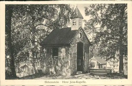 Birkenstein Herz Jesu-Kapelle Kat. Fischbachau