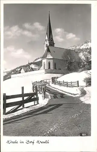 Dorf Kreuth Kirche Kat. Kreuth