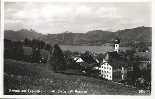 Gmund Hirschberg Kampen Kat. Gmund a.Tegernsee