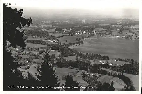 Gmund Panorama Kat. Gmund a.Tegernsee