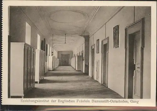 Osterhofen Bayrischzell Erziehungsinstitut der englischen Fraeulein Kat. Bayrischzell