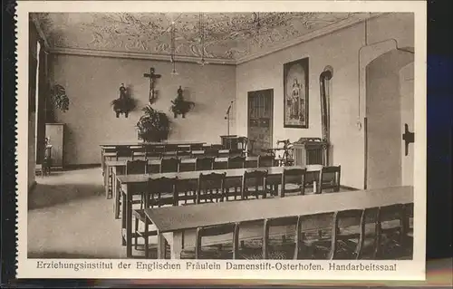 Osterhofen Bayrischzell Erziehungsinstitut der englischen Fraeulein Damenstift Kat. Bayrischzell
