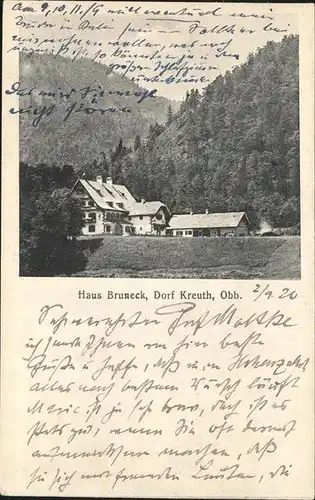 Dorf Kreuth Haus Bruneck Kat. Kreuth