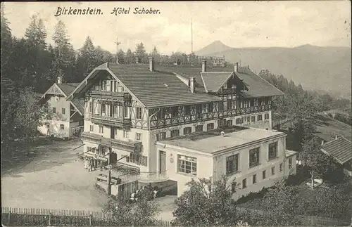 Birkenstein Hotel Schober Kat. Fischbachau