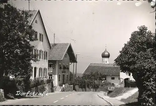 Koenigsdorf Oberbayern Dorfstrasse Kat. Koenigsdorf