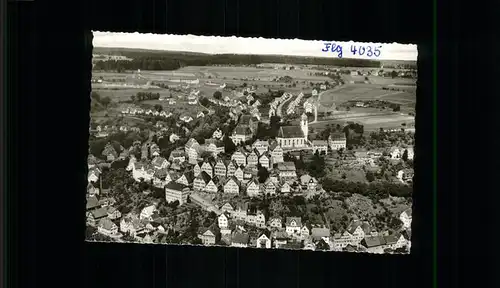 Altensteig Wuerttemberg Fliegeraufnahme  Kat. Altensteig