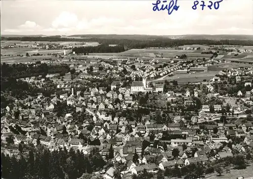 Altensteig Wuerttemberg Fliegeraufnahme  Kat. Altensteig