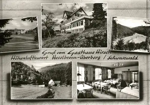Heselbronn Gasthaus Hirsch Kat. Altensteig