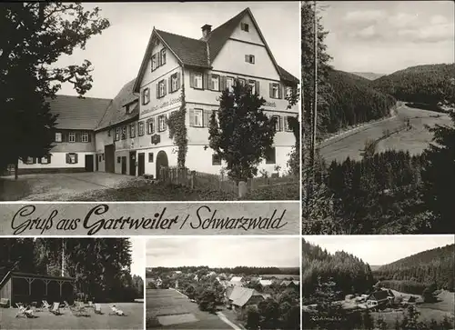 Garrweiler Gasthof Pension Hirsch Kat. Altensteig